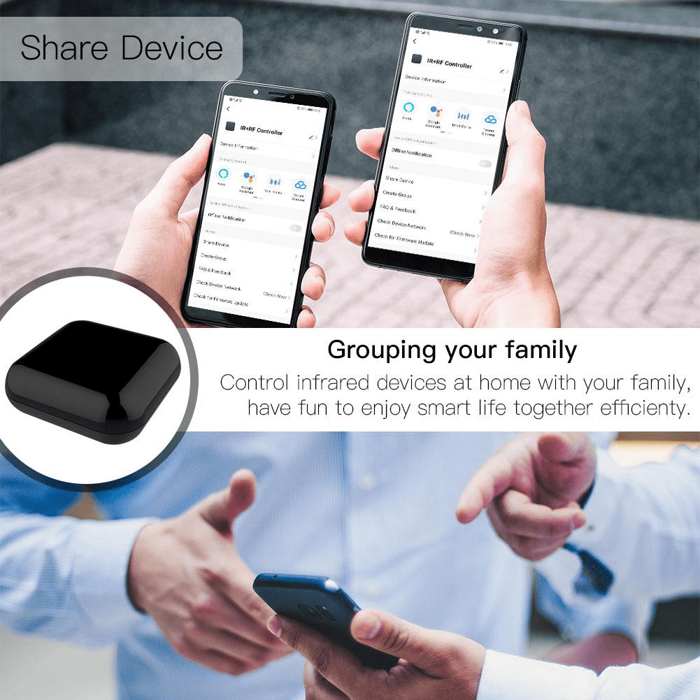 Telecomandă universală Wifi IR/RF433