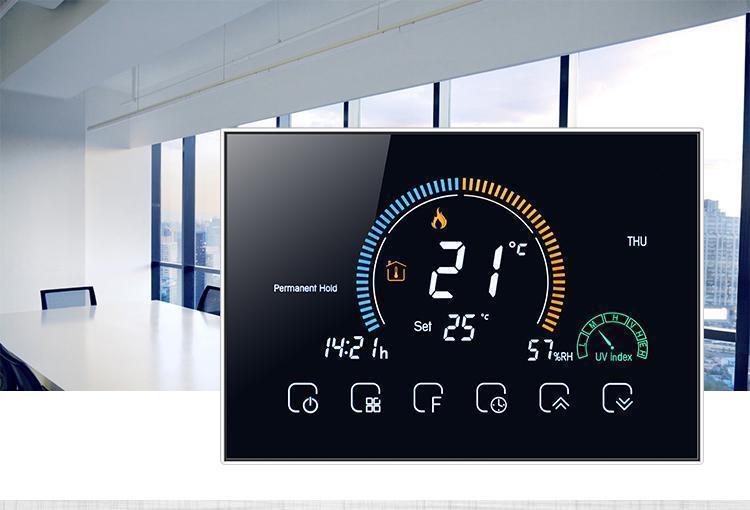 Termostat Smart Life BHT-8000GBLW – Color, WIFI, Control Inteligent prin Google/Alexa