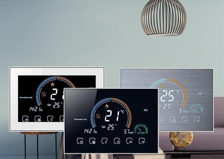 Termostat Smart Life BHT-8000GBLW – Color, WIFI, Control Inteligent prin Google/Alexa