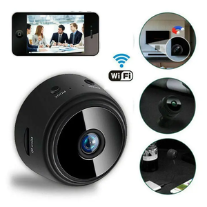 Mini Camera Video WI-FI, 720p, HD, transmitere live, cu microfon, senzor de miscare, vedere nocturna, pentru bord, camera copilului, birou, interior