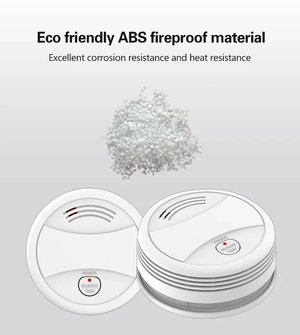 Senzor inteligent de fum, WiFi, cu baterie 9v, compatibil cu aplicatiile Tuya si SmartLife