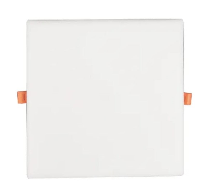 Panou LED, Fara Rama, Patrat, Alb, Lumina Rece,  18W