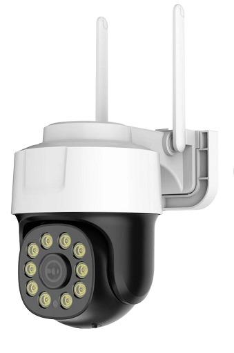 Mini Cameră Exterior PTZ Wi-Fi 2 MP 7242S – 1080p, Auto Urmărire, Audio Bidirecțional, IR Noapte, IP66, Lentilă 2.8mm