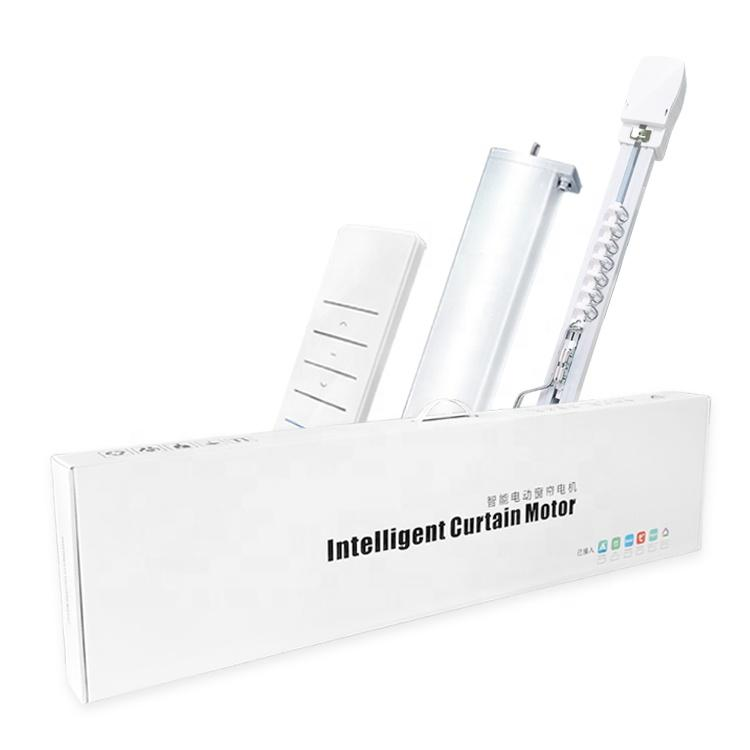 Pachet motor inteligent cu sina, lungime 2.16-3.2m pentru draperii/perdele controlabil prin aplicatia Smart Life/Tuya
