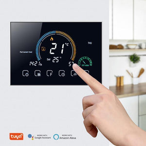 Termostat Smart Life BHT-8000GBLW – Color, WIFI, Control Inteligent prin Google/Alexa