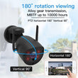 Camera supraveghere rotativa de exterior WIFI PTZ -5MP 2592*1944P comunicare bidirectionala, functie de auto urmarire subiect, night vision, aplicatie telefon