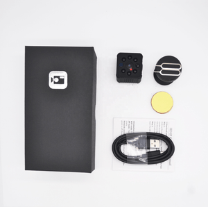 Mini Camera Video WI-FI, 1080p, HD, transmitere live, cu microfon, senzor de miscare, vedere nocturna, pentru bord, camera copilului, birou, interior