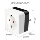 Adaptor priză smart Wifi de 16A pentru aer condiționat