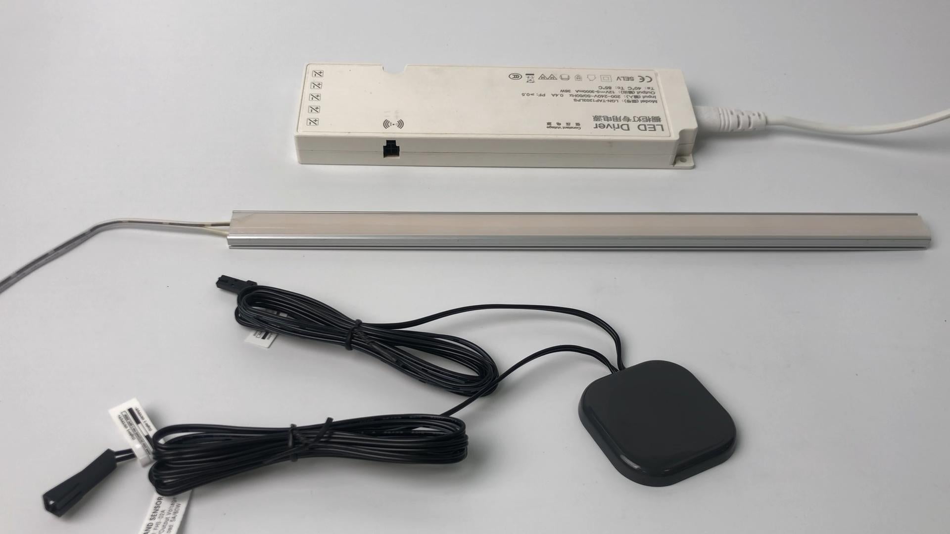 Senzor LED FHS-02A – Control Tactil Ascuns + Dimming cu Gesturi | 12V/24V, Fade On/Off