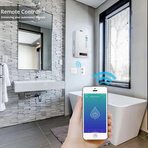 Întrerupător Smart pentru Boiler cu WiFi – Control Tactil și Aplicație Tuya/SmartLife