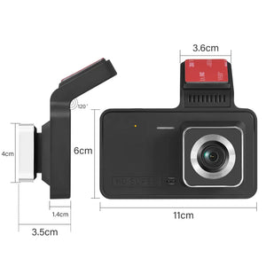 Camera auto cu 2 camere, display, model F9