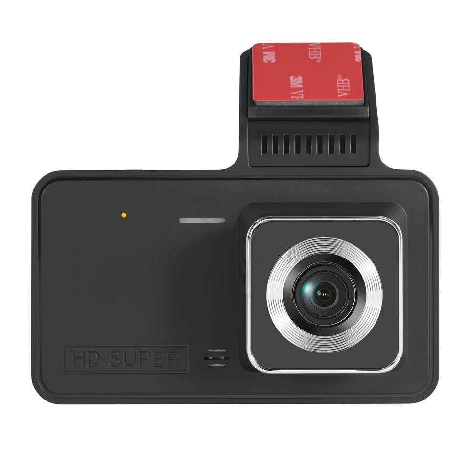 Camera auto cu 2 camere, display, model F9