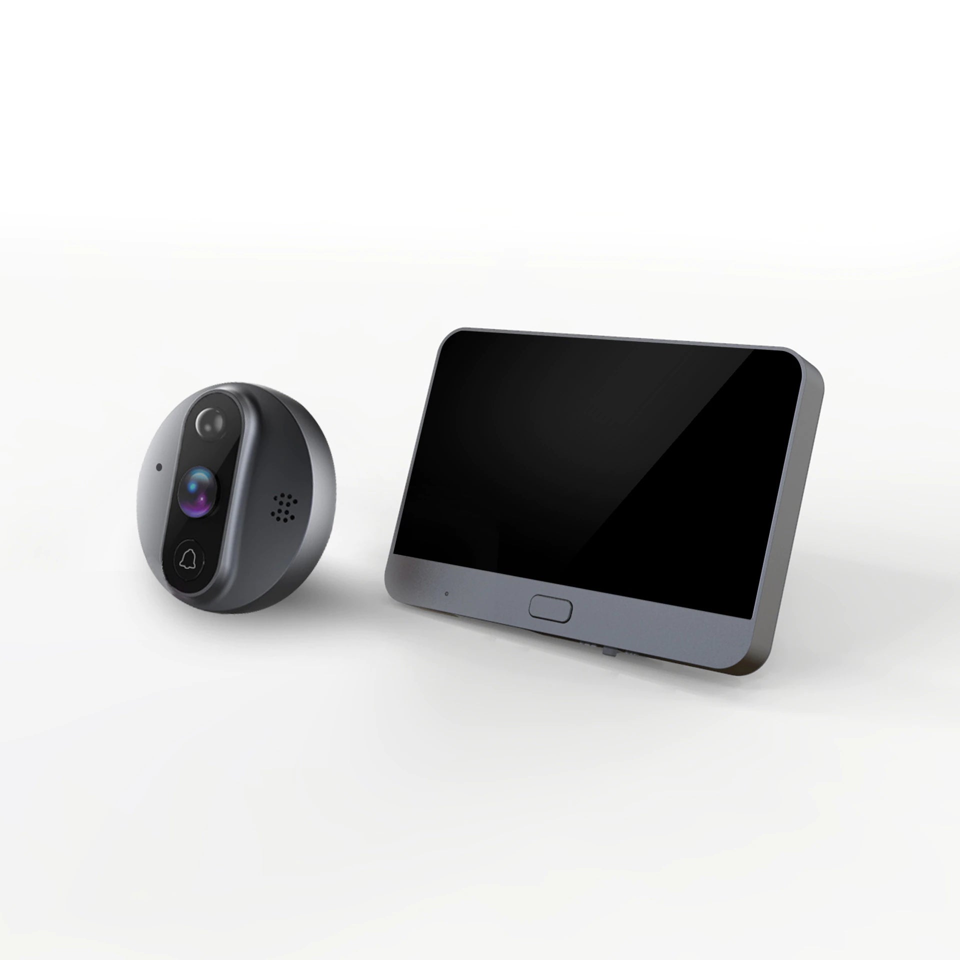 VIZOR+SONERIE VIDEO CU DISPLAY 4.3INCH SMART