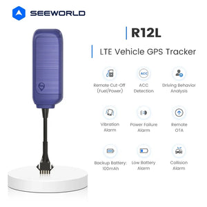 SEEWORLD R21L – GPS Tracker Auto 4G LTE cu Alarmă & Blocare Combustibil