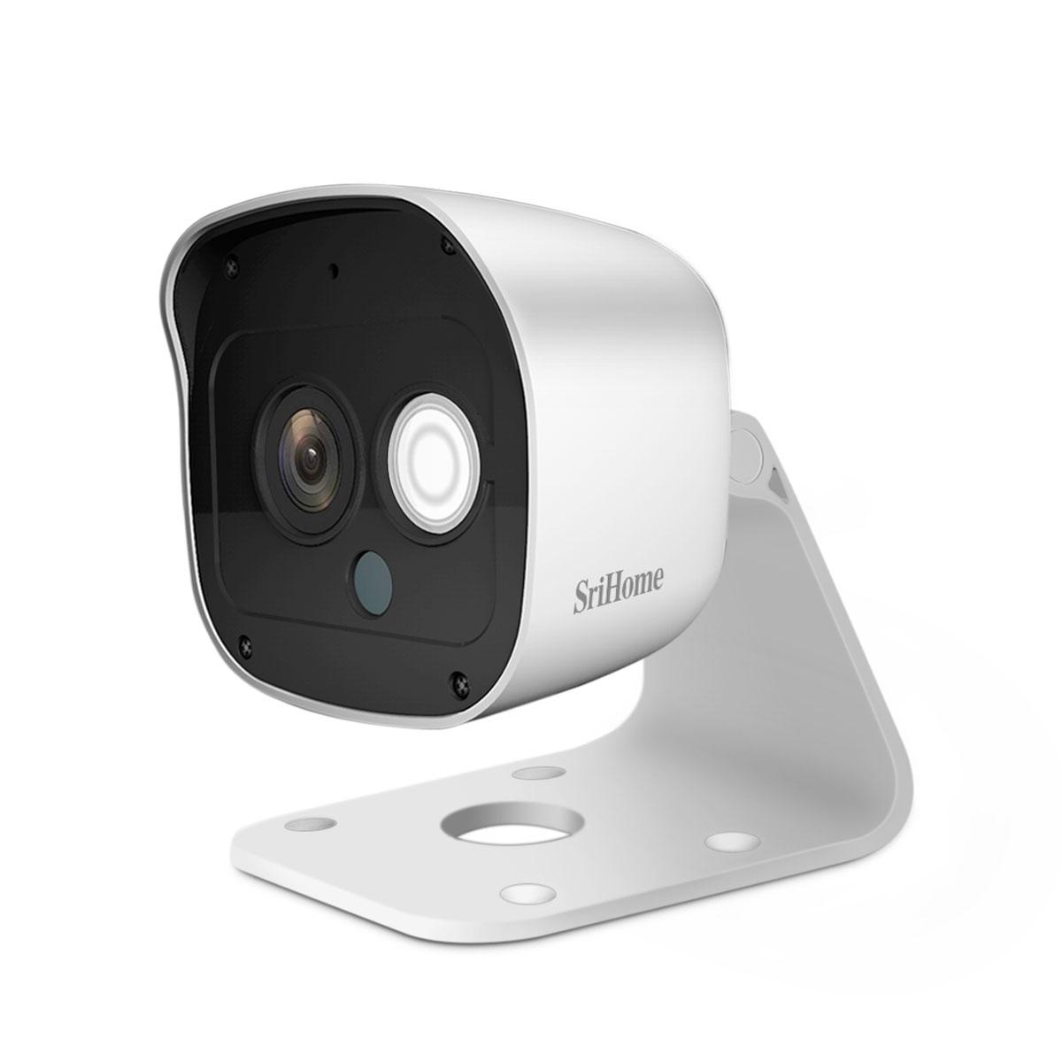 Cameră de supraveghere Wireless Sricam, SriHome, FullHD 3MP, Monitorizare Video Audio, Vedere nocturnă, Sunet bidirecțional, senzor mișcare