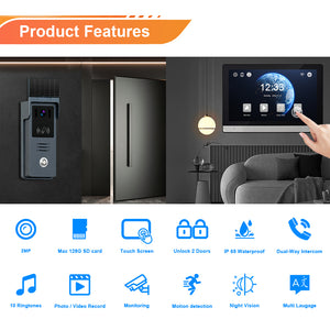 Kit Interfon Video Wireless 7