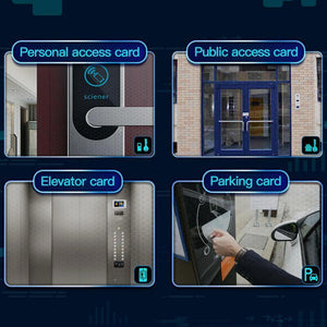 Inel Inteligent - Smart Ring R4 - Functie NFC, IC, ID, Rezistent la apa si praf IP68, Marime 10, Negru