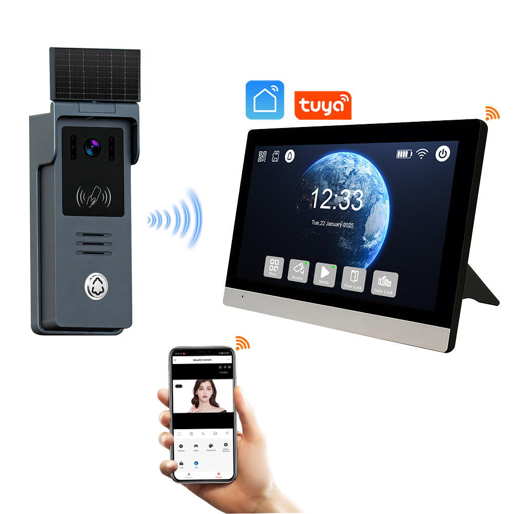 Kit Interfon Video Wireless 7