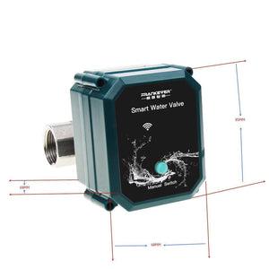 Robinet inteligent, Actuator Smart pentru flux de apa, WiFi, controlabil de la distanta, control prin aplicatie smartphone, ¾