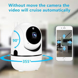 Camera supraveghere interior IP WIFI fullHD 1920*1080P 2 mp comunicare bidirectionala, functie de auto urmarire subiect, night vision, aplicatie telefon