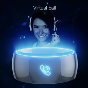 Inel Inteligent - Smart Ring R4 - Functie NFC, IC, ID, Rezistent la apa si praf IP68, Marime 10, Negru