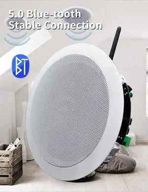 KIT 4 BOXE TAVAN WIFI/BLUETOOTH 6,5 INCH 30W*4