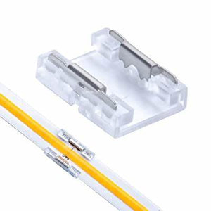 Conector COB Monocolor 2 pini 8 mm – la bandă LED spre alimentare