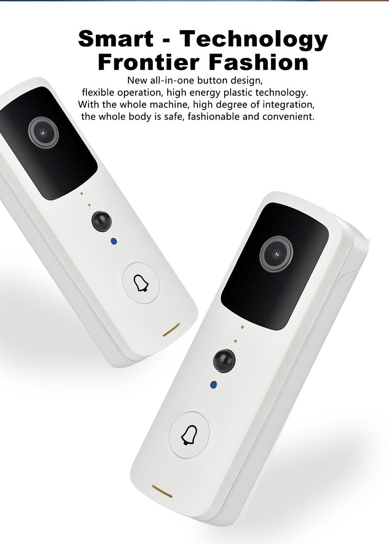 Sonerie inteligenta cu camera V30 UBOX, Wireless, 1080P, Motion Detection, Convorbire bidirectionala, unghi larg, Control aplicatie