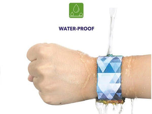 Ceas de mână din hârtie cu afisaj led