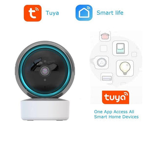 Camera supraveghere interior WIFI -2MP fullHD 1920*1080P comunicare bidirectionala, functie de auto urmarire subiect, night vision, aplicatie telefon