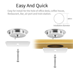 Încărcător Wireless / Stație de încărcăre fără fir 15w, încorporabil în mobilier 0-6mm