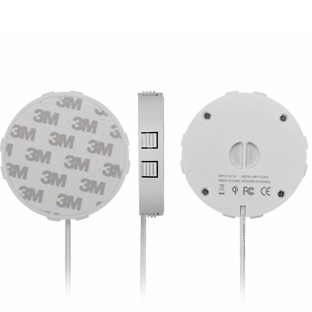 Încărcător Wireless / Stație de încărcăre fără fir 15w, ascuns în mobilier 0-8mm