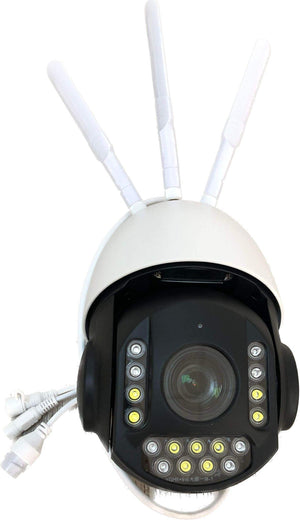 Cameră Supraveghere 4G cu SIM, 2mp Full HD, Zoom Optic 30X – Auto Tracking, Audio, IR 80m, Control Telefon