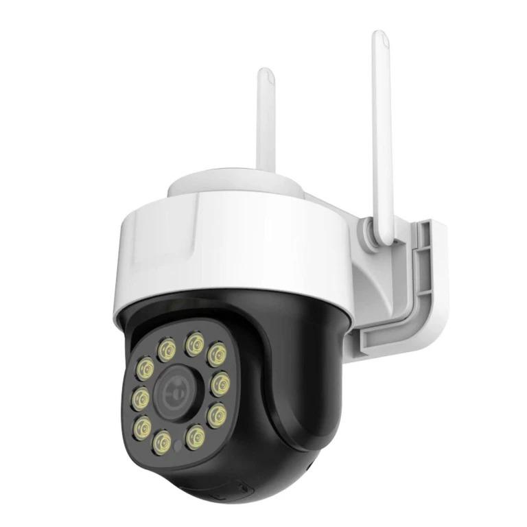 Mini Cameră Exterior PTZ Wi-Fi 2 MP 7242S – 1080p, Auto Urmărire, Audio Bidirecțional, IR Noapte, IP66, Lentilă 2.8mm