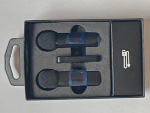 Microfon Lavalier Wireless Type-C - Set 2 Microfoane pentru Android & USB-C, Plug & Play, 12h Autonomie
