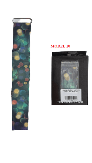 Ceas de mână din hârtie cu afisaj led