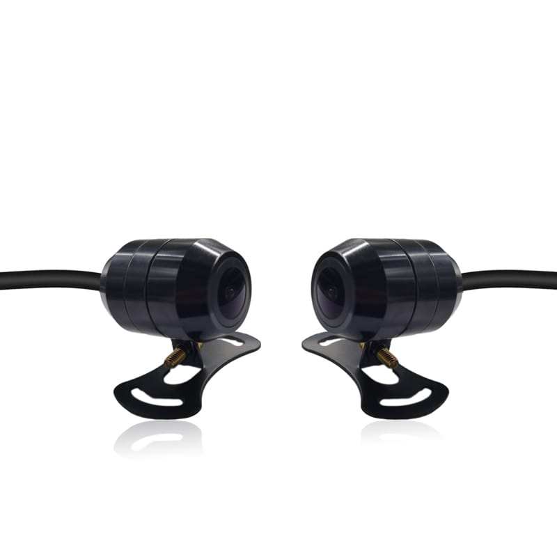 Kit 2 camere motocicleta cu display, telecomanda, model M2