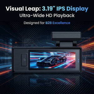 Cameră auto 4G cu GPS, 4K+1080P, ecran 3.19