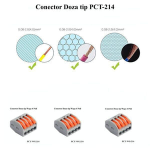 Conector doza rapid 4 poli