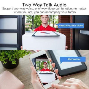 Camera supraveghere profesionala rotativa de exterior 5MP, zoom optic 2.7-13.5mm, comunicare bidirectionala, functie de auto urmarire subiect, night vision, aplicatie telefon