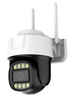 Cameră Supraveghere WiFi 5MP Exterior IP66 PTZ – Model NST-IPT7245-WF, Viziune Nocturnă Color, Audio 2 Way, Tuya Smart