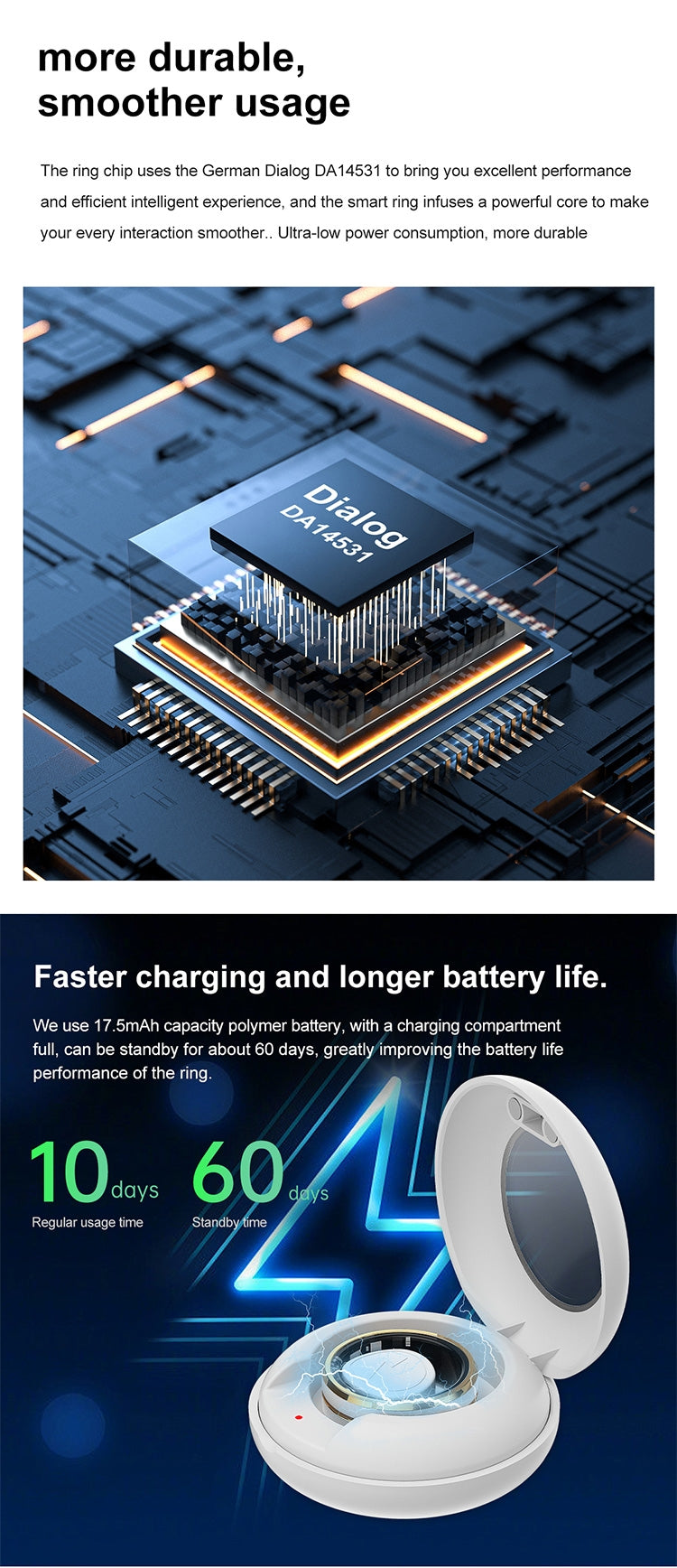 Inel Inteligent - Smart Ring X1 Monitorizare Activități, Rezistent la apa si praf IP68