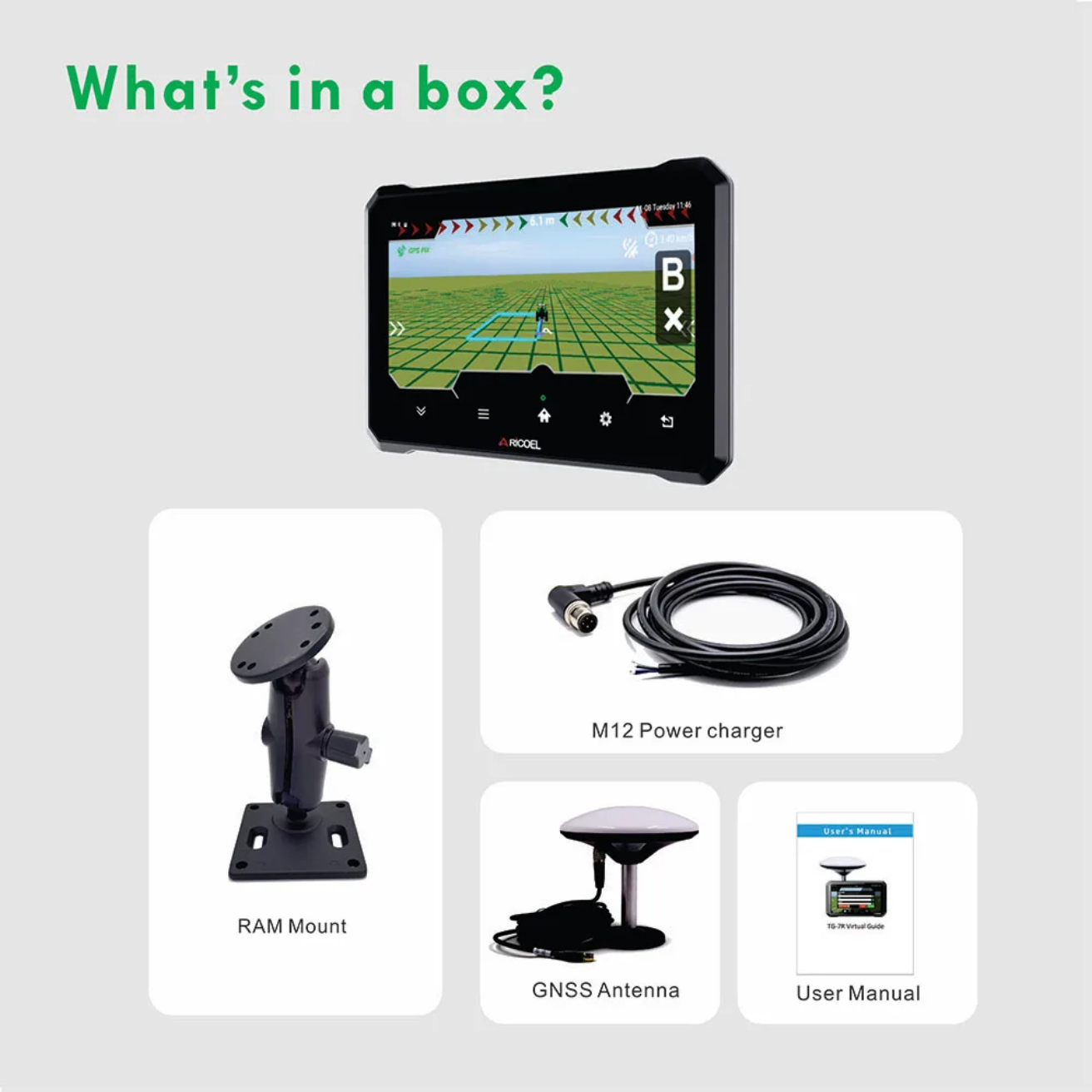 Tractor GPS Guidance System TG-10 Ultra – Tabletă Android 10
