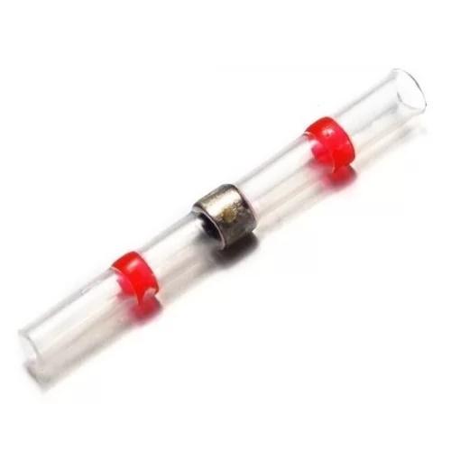 Conector termocontractabil cu inel de cositor, rosu, 0.5-1.0mmp