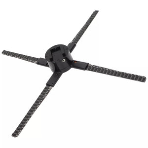 Proiector Holografic 3D LED Fan G552‑52 – 52 cm, 4 lame, 2000×552, Control Wi‑Fi Local