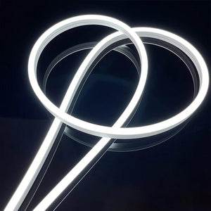 Furtun LED luminos Neon flex slim alb rece 12V