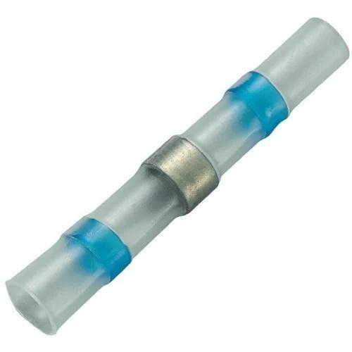 Conector termocontractabil cu inel de cositor, albastru, 1.5-2.5mmp